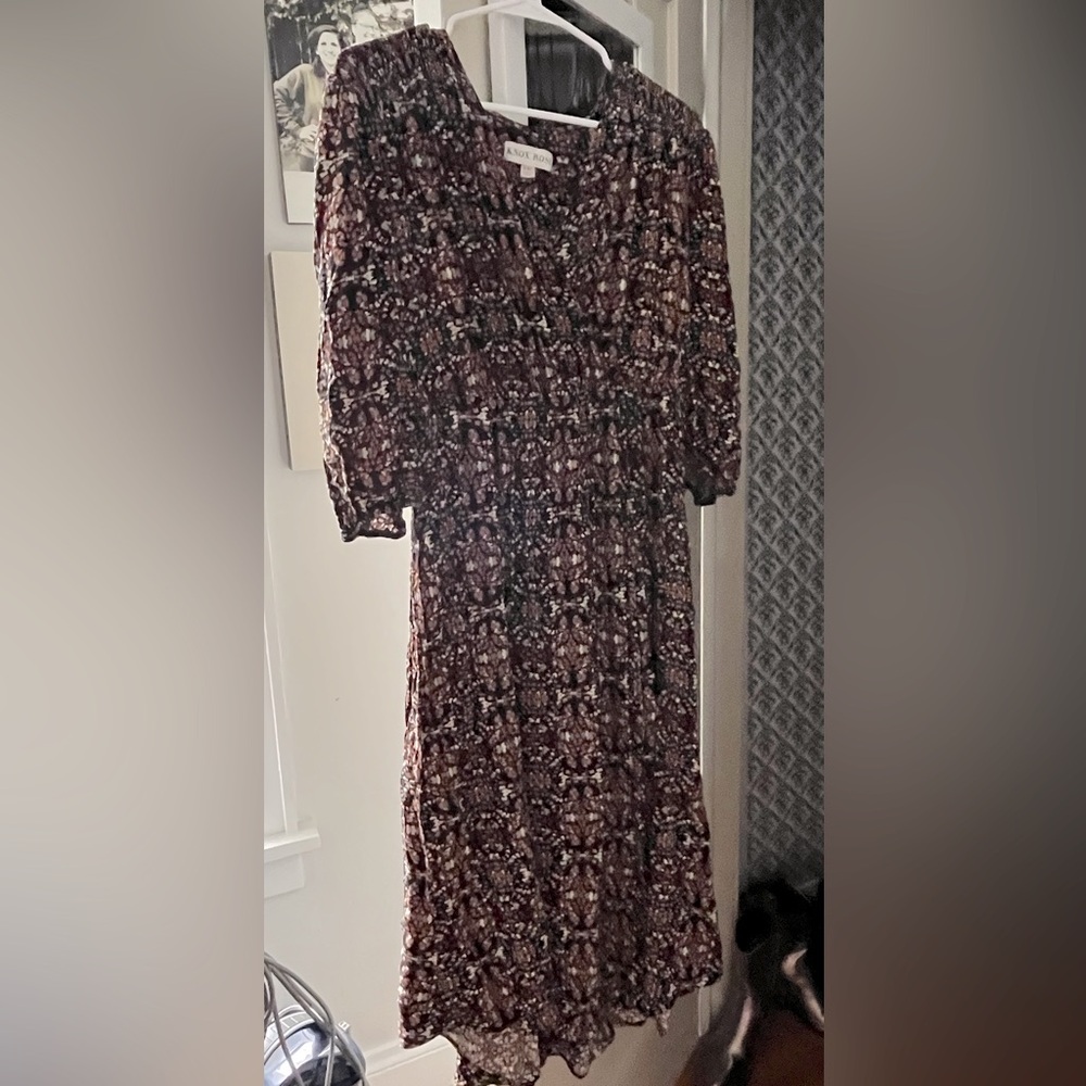 Colorful dress for spring and summer! Worn 2xs!
